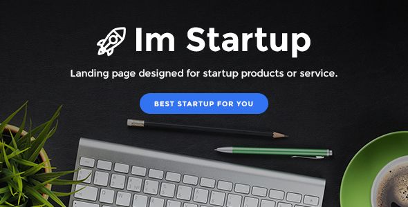 ImStartup – Product and Services Landing Pages