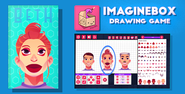 ImagineBOX – Drawing and Kid game – HTML5 – Construct