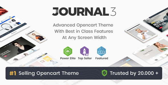 Journal – Advanced Opencart Theme Framework