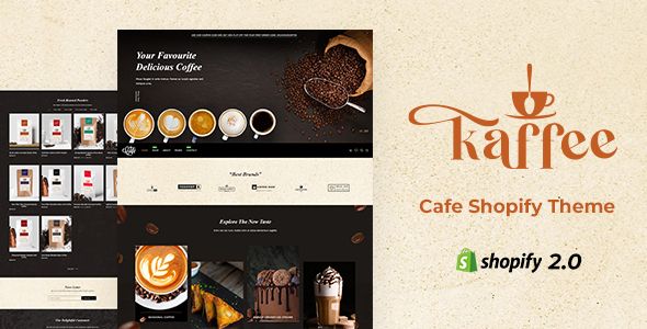 Kaffe - Coffee Shop Shopify Theme Shopify Shopify Ecommerce