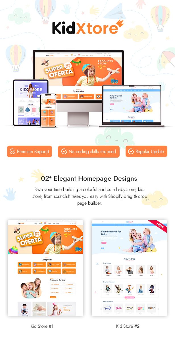 KidXtore - Baby Shop and Kids Store Shopify Theme - 6