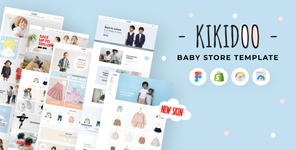 Kikidoo – Baby Store Shopify Theme for Children Fashion Boutique