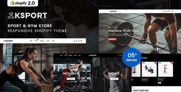 Ksport - Sport Store Responsive Shopify Theme Shopify Shopify Ecommerce