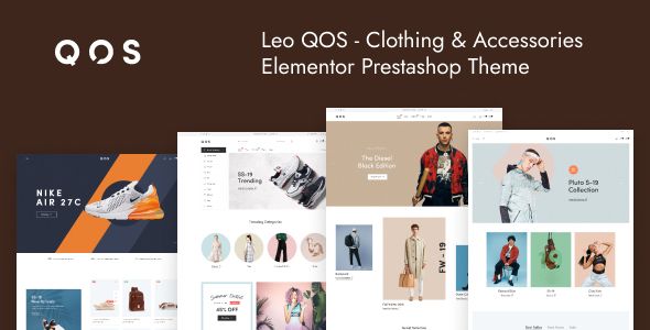 Leo Qos - Clothing & Accessories Elementor Prestashop Theme