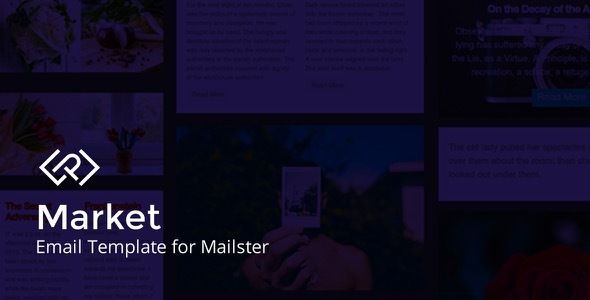 Market – Email Template for Mailster