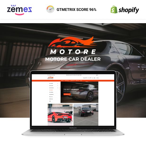 Motore - Shopify Car Dealer Theme, Car Selling, Used Car Parts - 1