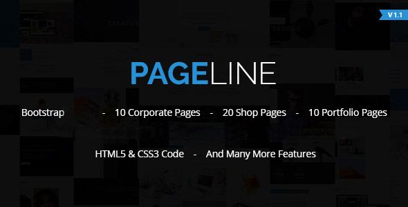 PageLine – Bootstrap Based Multi-Purpose HTML5 Drupal Theme