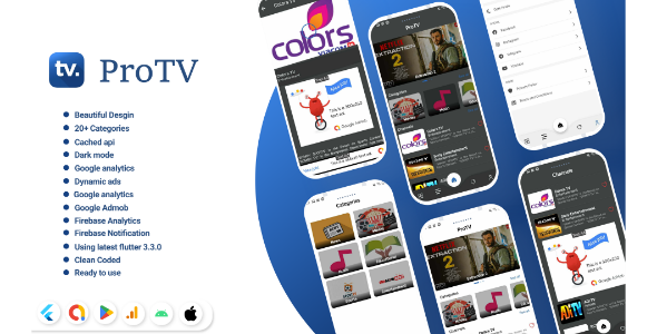 ProTV - Live TV & Video Streaming IOS & ANDROID App
