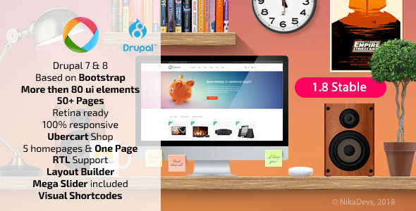 Progressive — Multipurpose Responsive Drupal Theme