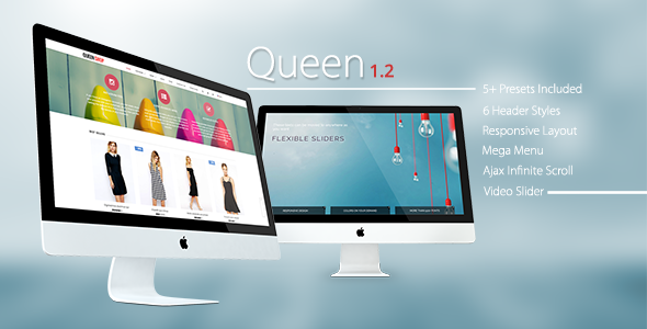 Queen – Responsive Shopify Sections Theme