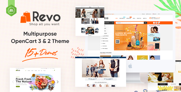 Revo – Drag & Drop Multipurpose OpenCart 3 & 2.3