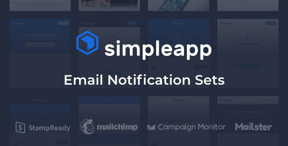 SimpleApp – Email Notification Sets