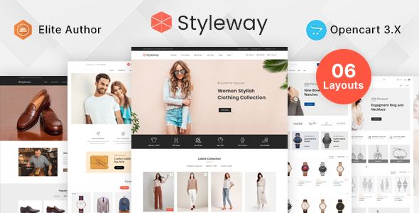 Styleway – Online Fashion OpenCart 3.x Responsive Theme