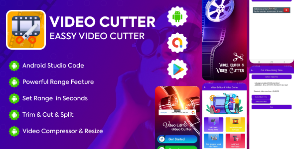 Video Cutter - Video Editor & Maker - Video Cut -Admob - Android image