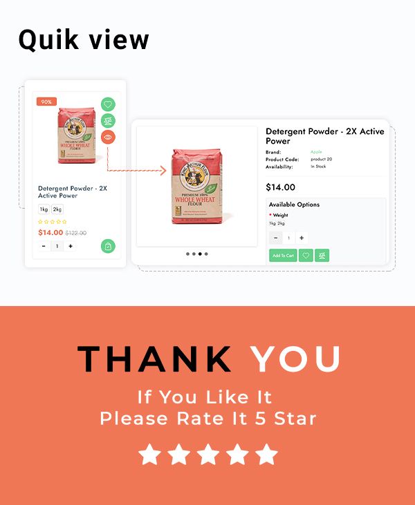 Upbasket - Multipurpose Grocery & Supermarket OpenCart Theme - 6