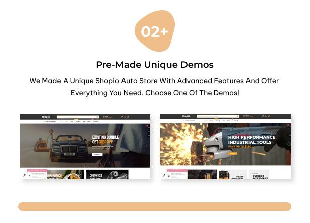 02+ pre-made unique demos