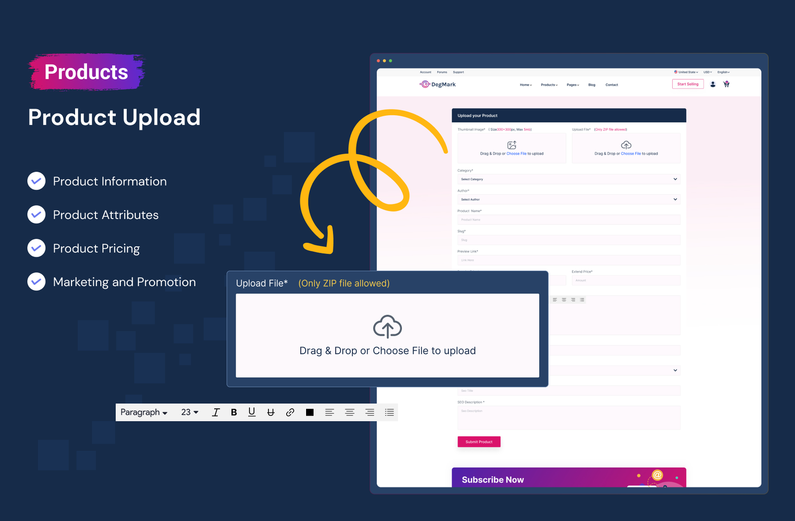 DegMark - Digital Products Buy Sell Marketplace Laravel Script - 12