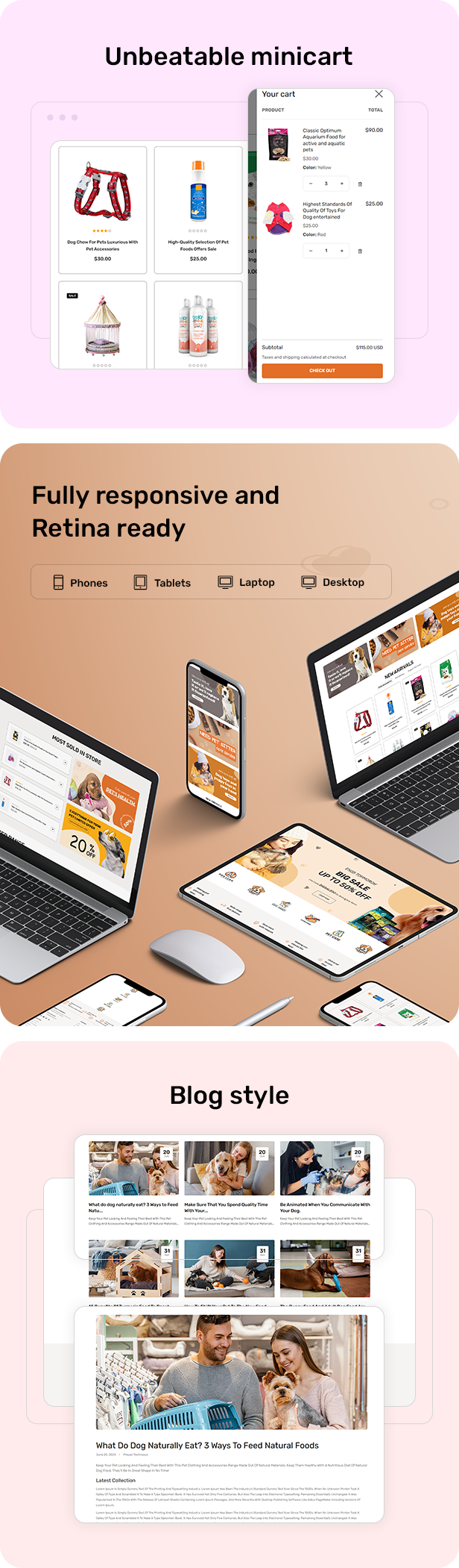 Pet Store and Pet Food Shopify Theme