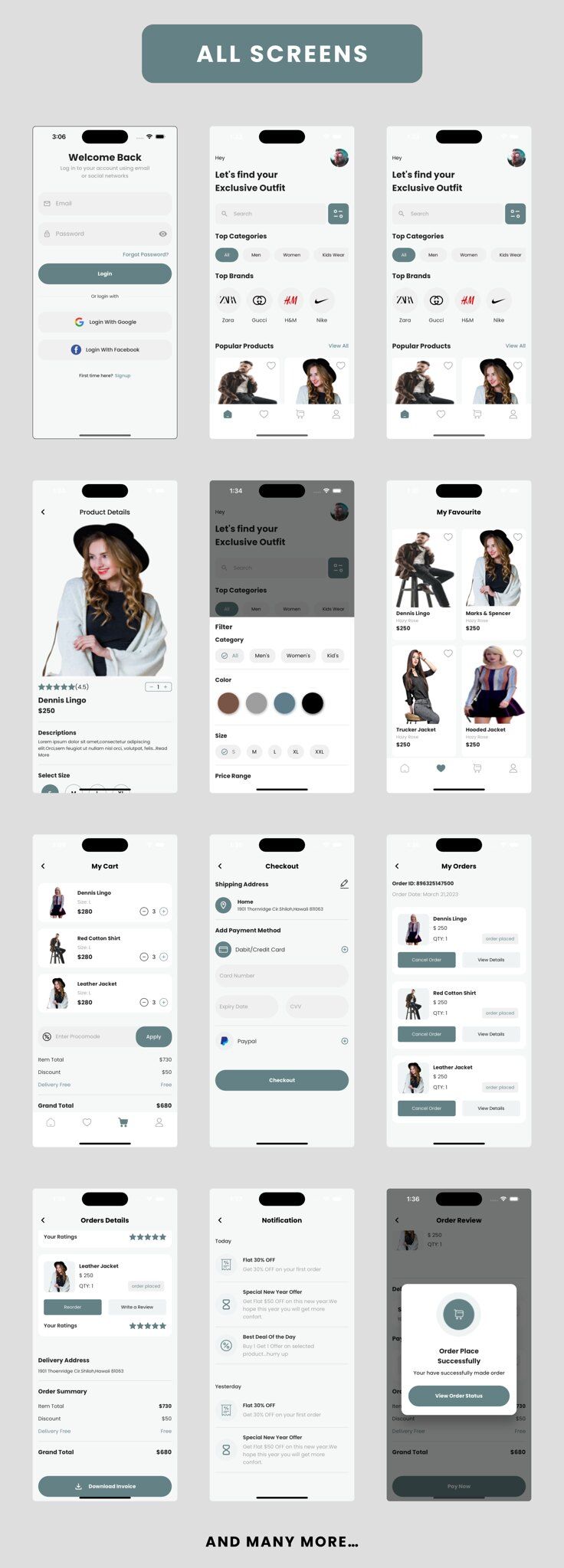  Style App - Flutter Mobile App Template 