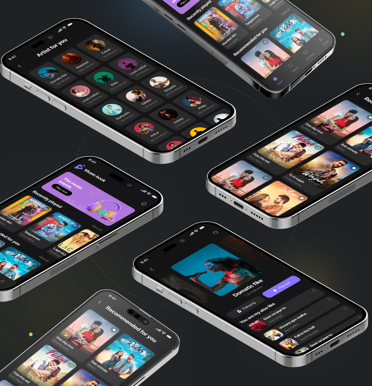 BeatBuddy UI Template: Streaming music online App in Flutter(Android, iOS) template | SongSift App - 18