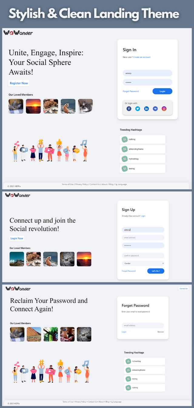 silk-landing-theme-for-wowonder-social-script