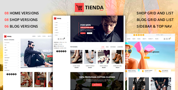 Tienda - eCommerce Joomla Theme with Page Builder - VirtueMart Joomla