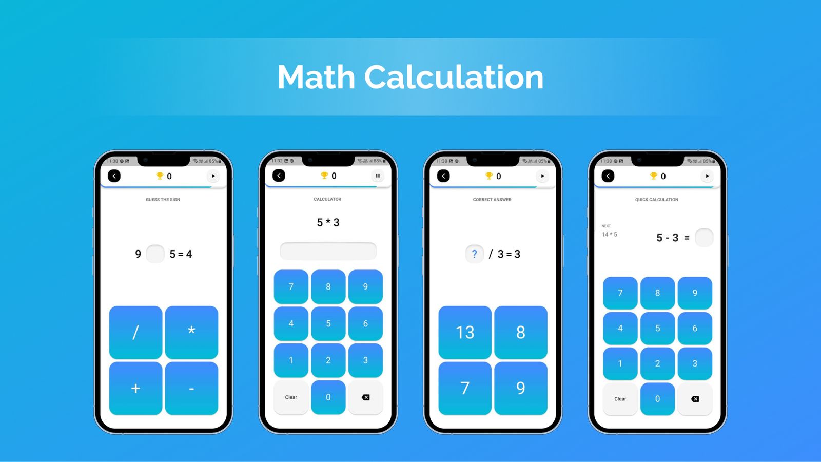 Maths Puzzle : Maths Game | Full Application With Admob Ready to Publish | Flutter iOS/Android App - 6