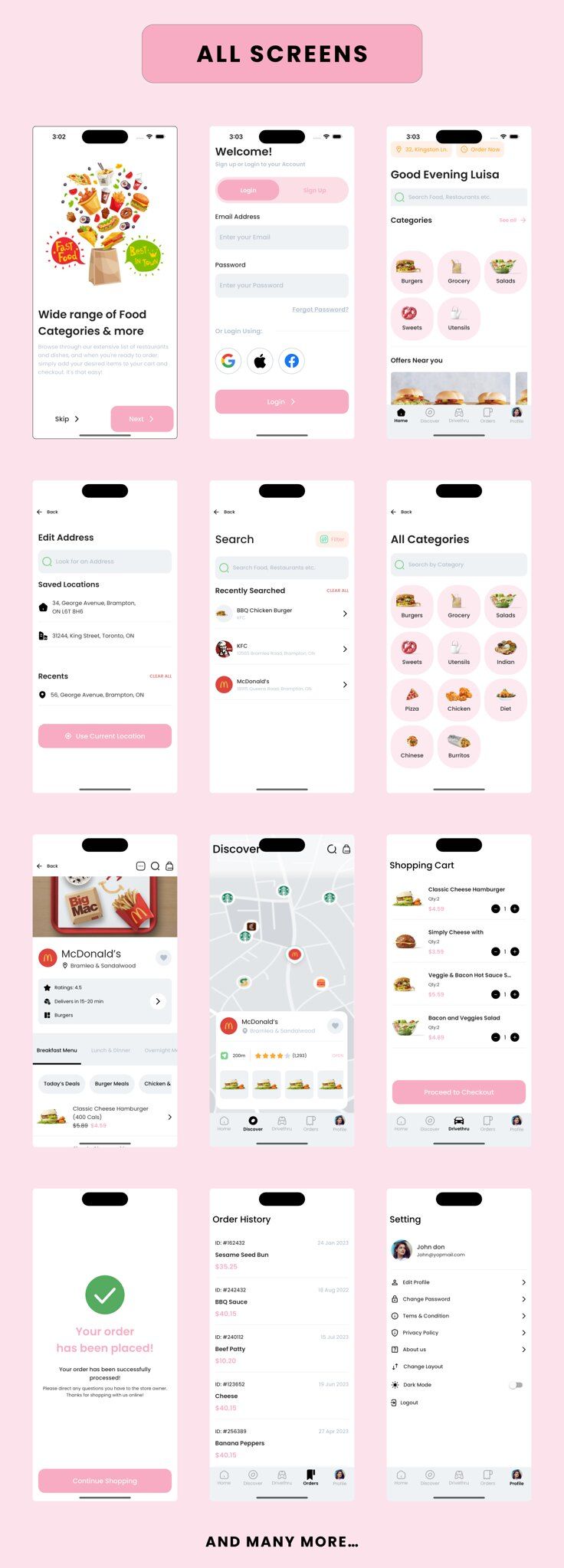 Meals App - Flutter Mobile App Template 