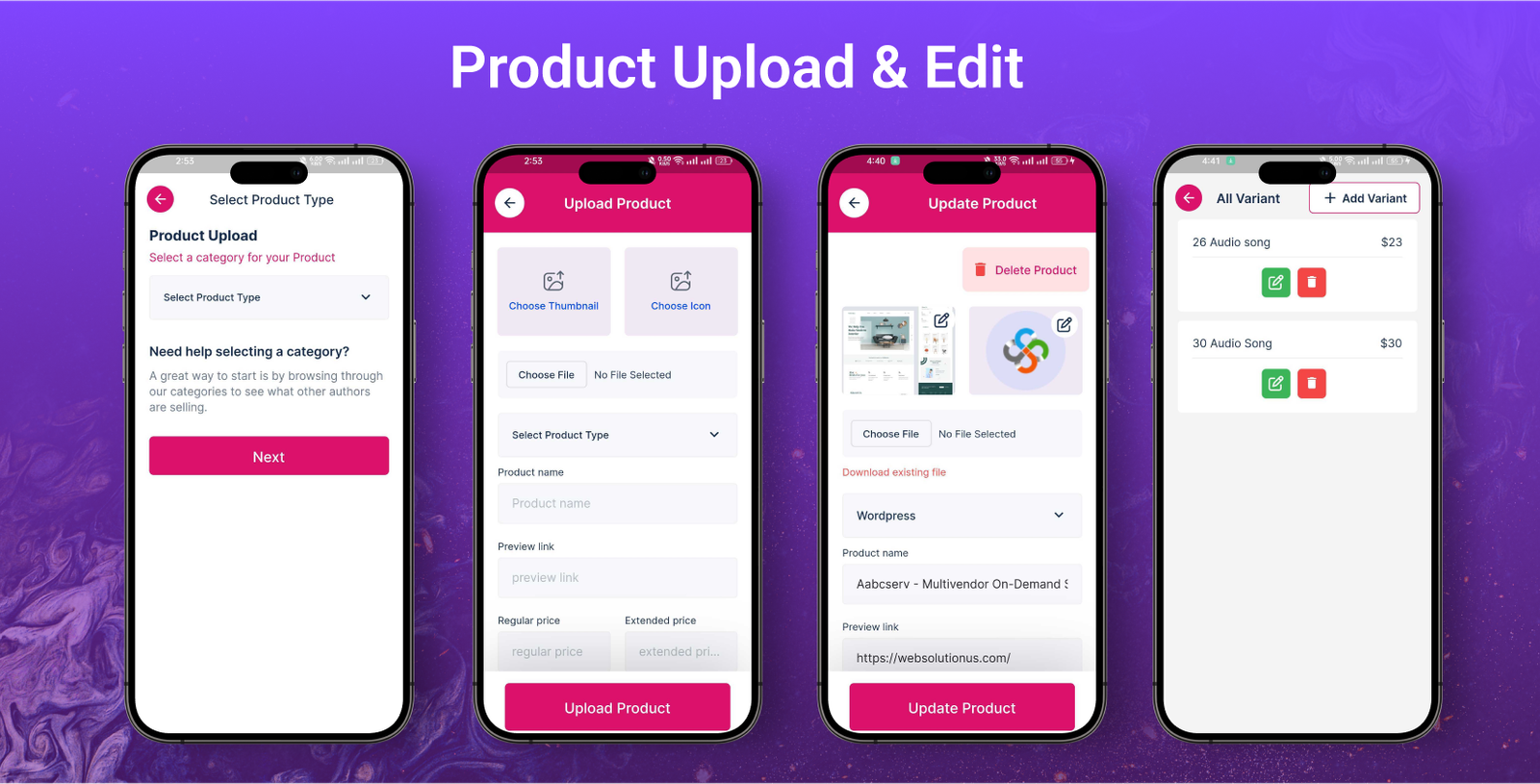 DegMark - Digital Products Buy Sell Marketplace Flutter User App