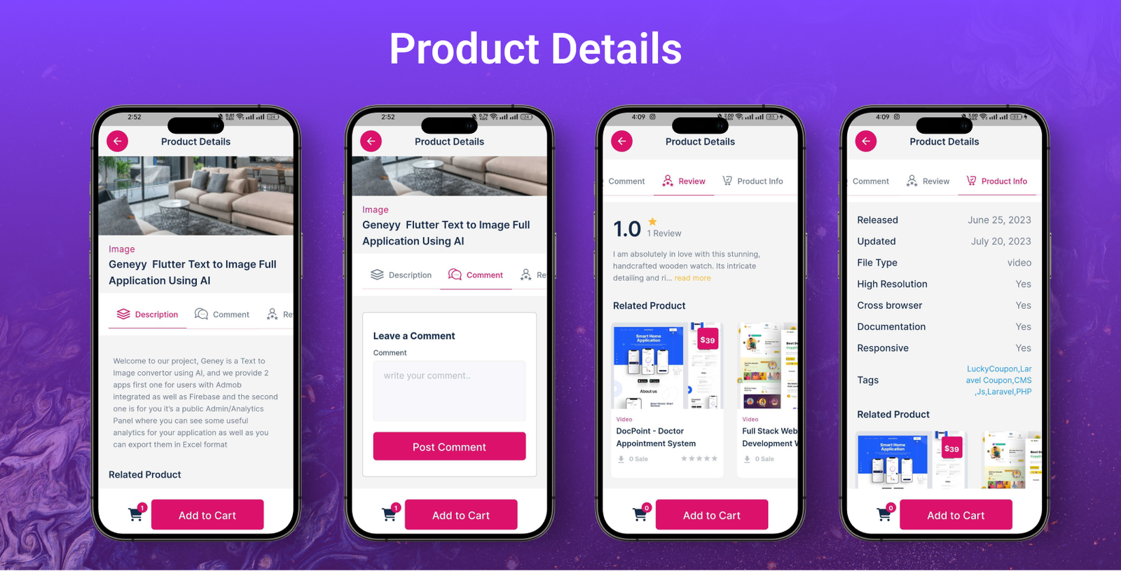 DegMark - Digital Products Buy Sell Marketplace Flutter User App