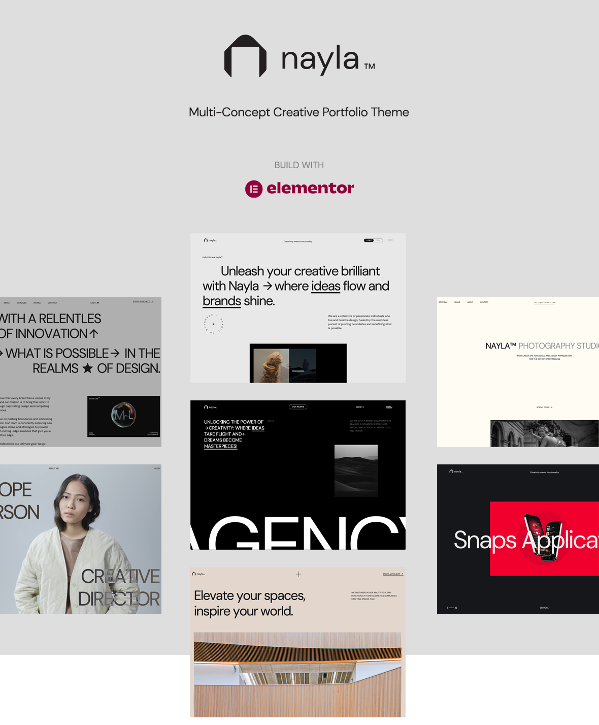 Nayla - Multi-Concept Creative Portfolio Theme - 2