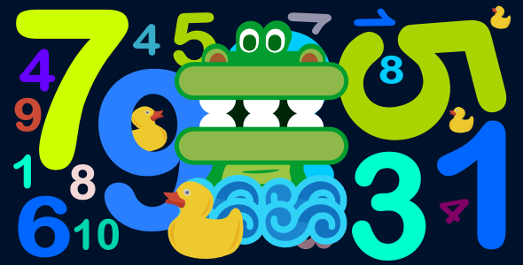 Comparing Numbers to 10 | Html5 Educational Games | Math