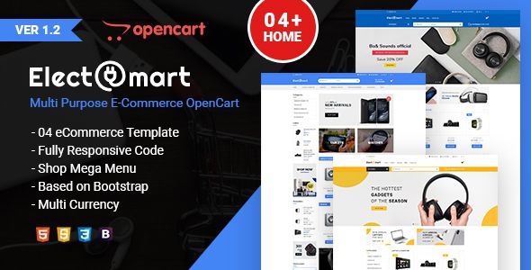 Electromart – ecommerce opencart theme