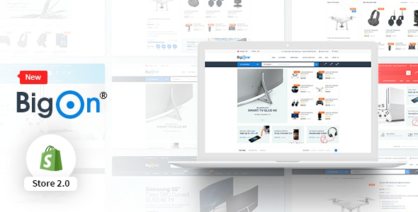 Electronic Stores Shopify Theme - BigOn