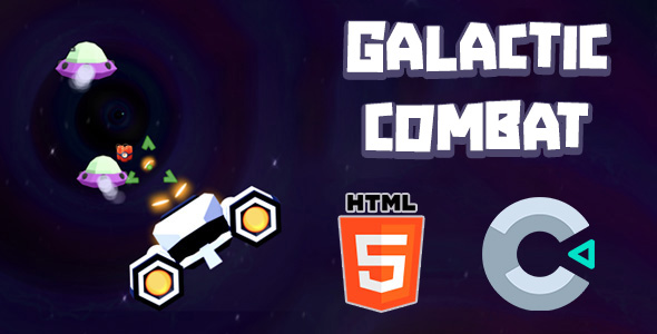 Galactic Combat – HTML5 Game – C3P