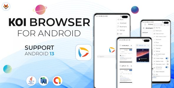 Koi Private Browser – Incognito Browser – Secure Browser and