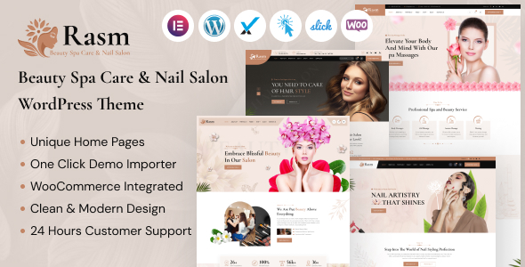 Rasm – Beauty Spa Care & Nail Salon WordPress Theme