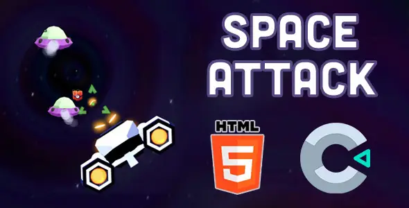 Space Attack – HTML5 – c3p