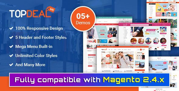 TopDeal - Premium Responsive Magento 2 Theme image