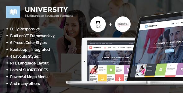 University II - Multipurpose Education Template