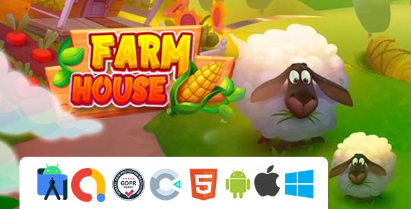 farm house (Construct 3+ Android Studio)