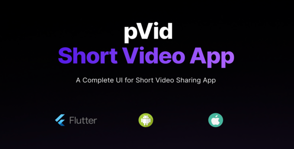 pVid - Short Video Sharing App like Tiktok | Chingari | Josh