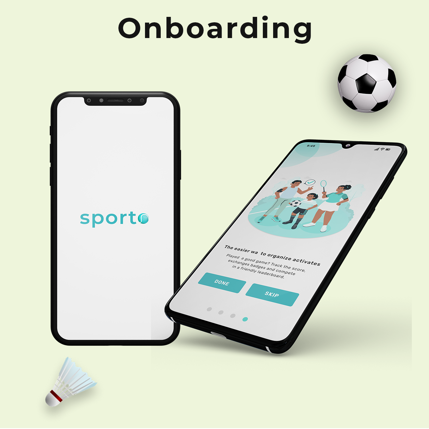 Sporto - Flutter Ui kit (Sport Networking) - 2