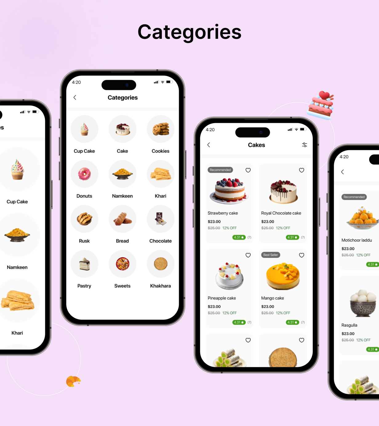 BreadBasket UI Template: Online Bakery Store app in Flutter(Android, iOS) App | Bites Bakery App - 8