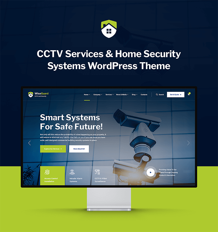 WiseGuard - CCTV and Security Systems WordPress Theme - 5
