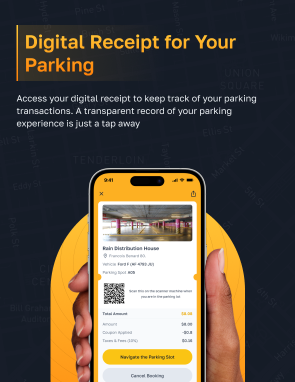 ParkME - Flutter Complete Car Parking App | Parking Spot Booking App - 10