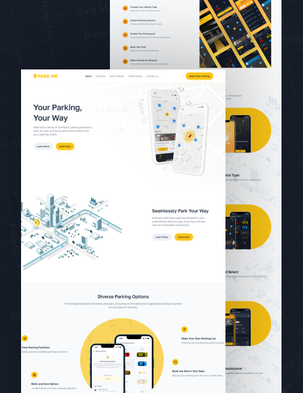 ParkME - Flutter Complete Car Parking App | Parking Spot Booking App - 12