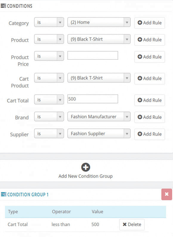 Conditional HTML Blocks
