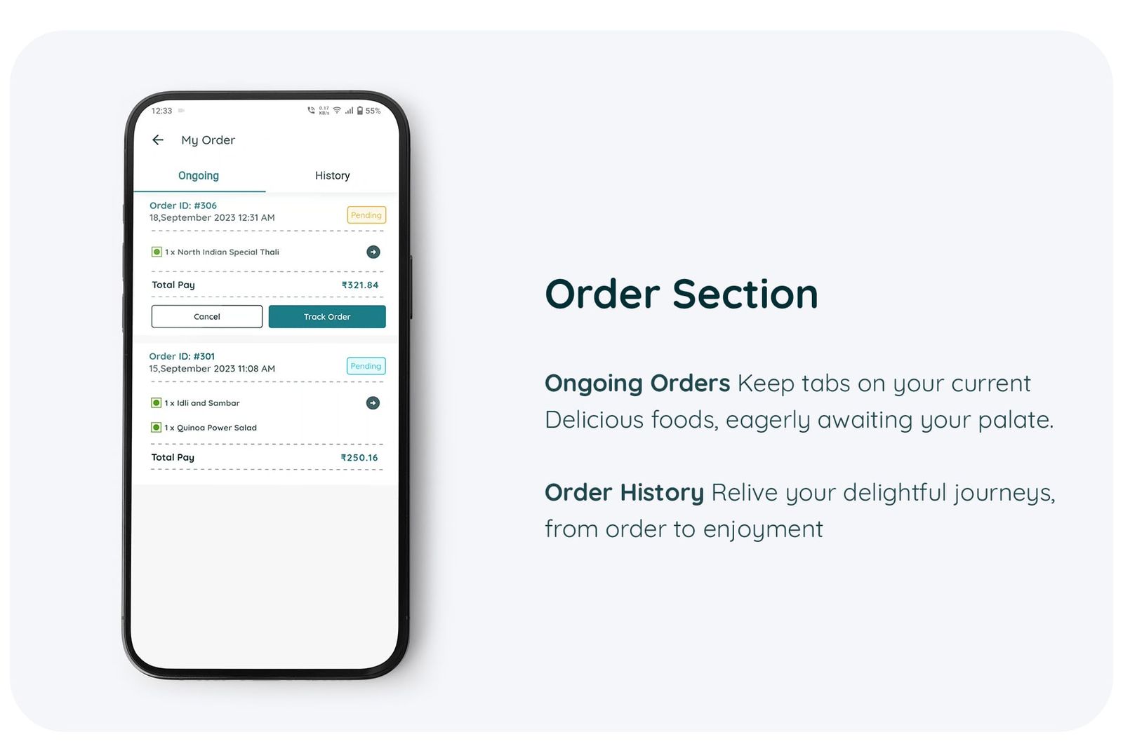 eRestro - Single Vendor Restaurant Flutter App | Food Ordering App with Admin Panel - 24
