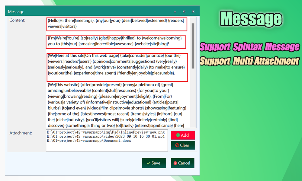 Multi Whatsapp Accounts Bulk Sender-Full Reseller